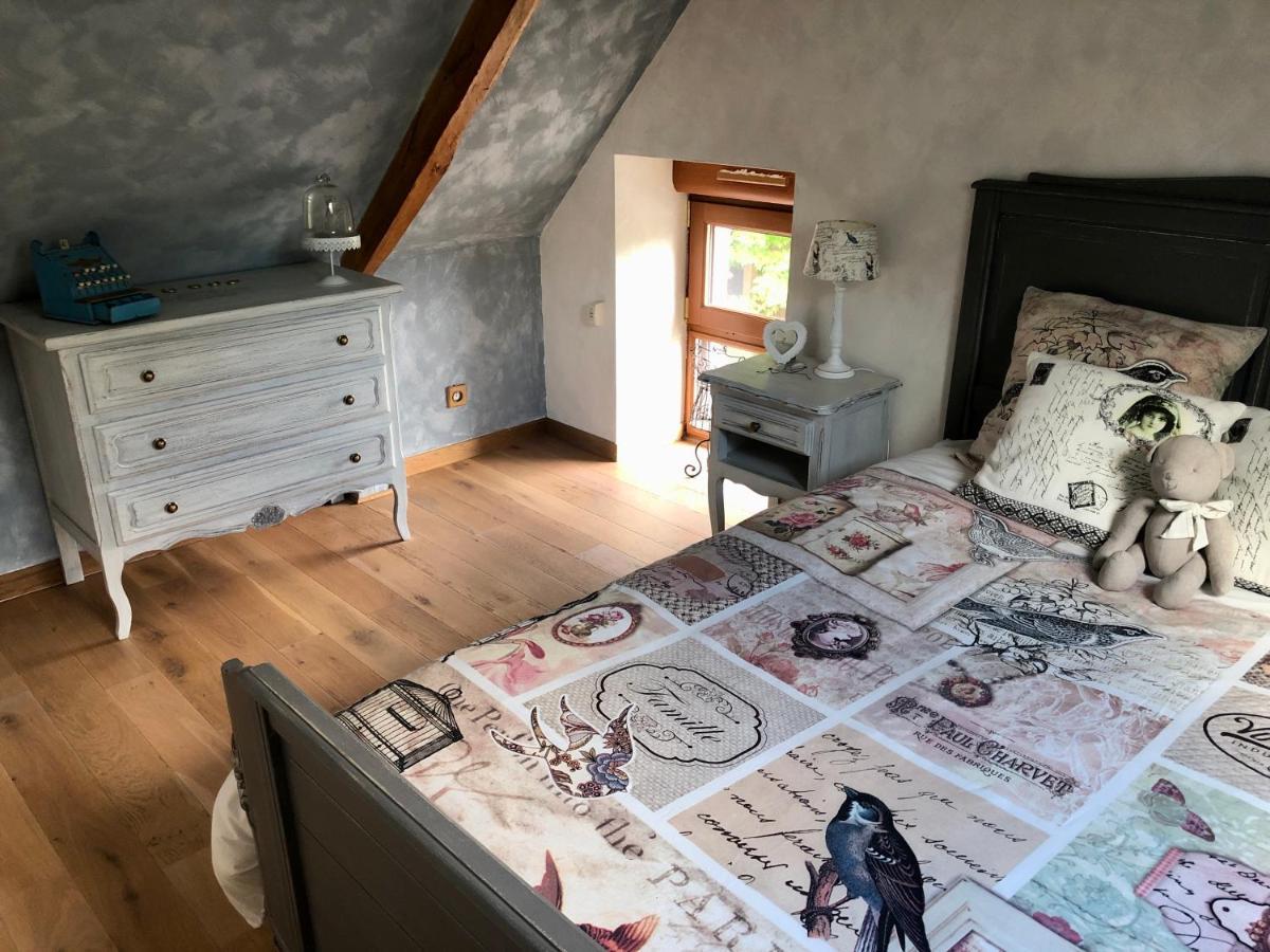 Chambre Double Avec Sdb Privee Au Milieu Des Champs Teloché Exterior foto